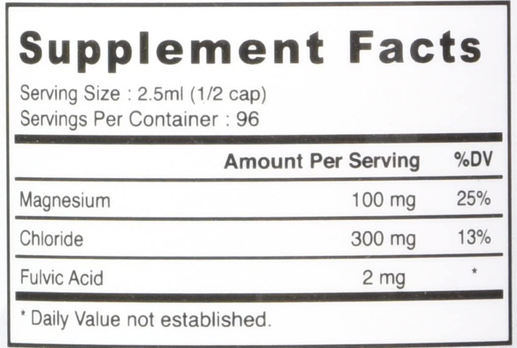 Good State Ionic Magnesium 8 oz - Natural - Nano Sized Mineral Technology - Professional Grade - Sup