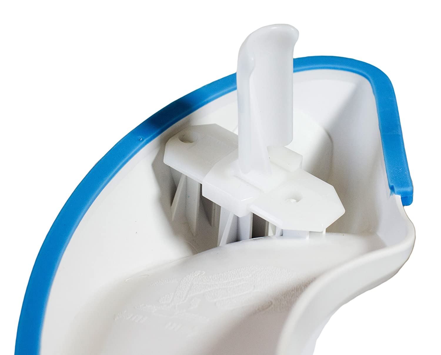 Pourty Flexi-Fit Toilet Trainer, White/Blue