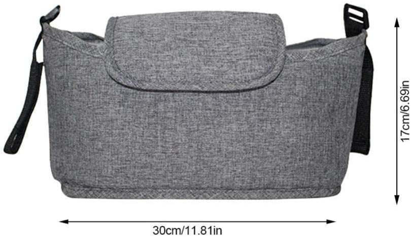 BO LU Stroller Organizer Pram Bag Storage Organiser Bag Multifunctional Universal with Compartment a