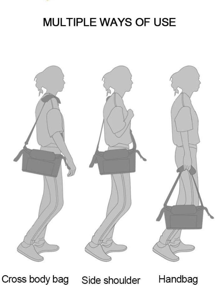 BO LU Stroller Organizer Pram Bag Storage Organiser Bag Multifunctional Universal with Compartment a