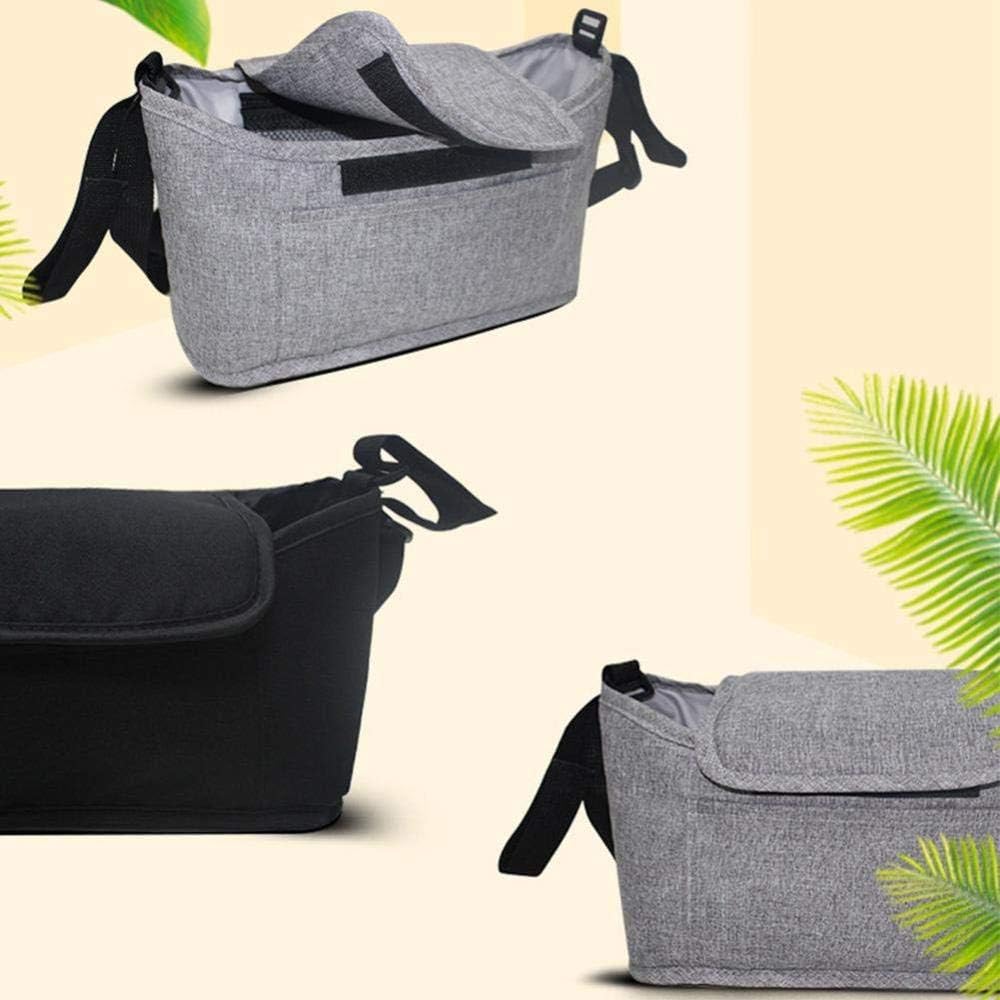 BO LU Stroller Organizer Pram Bag Storage Organiser Bag Multifunctional Universal with Compartment a