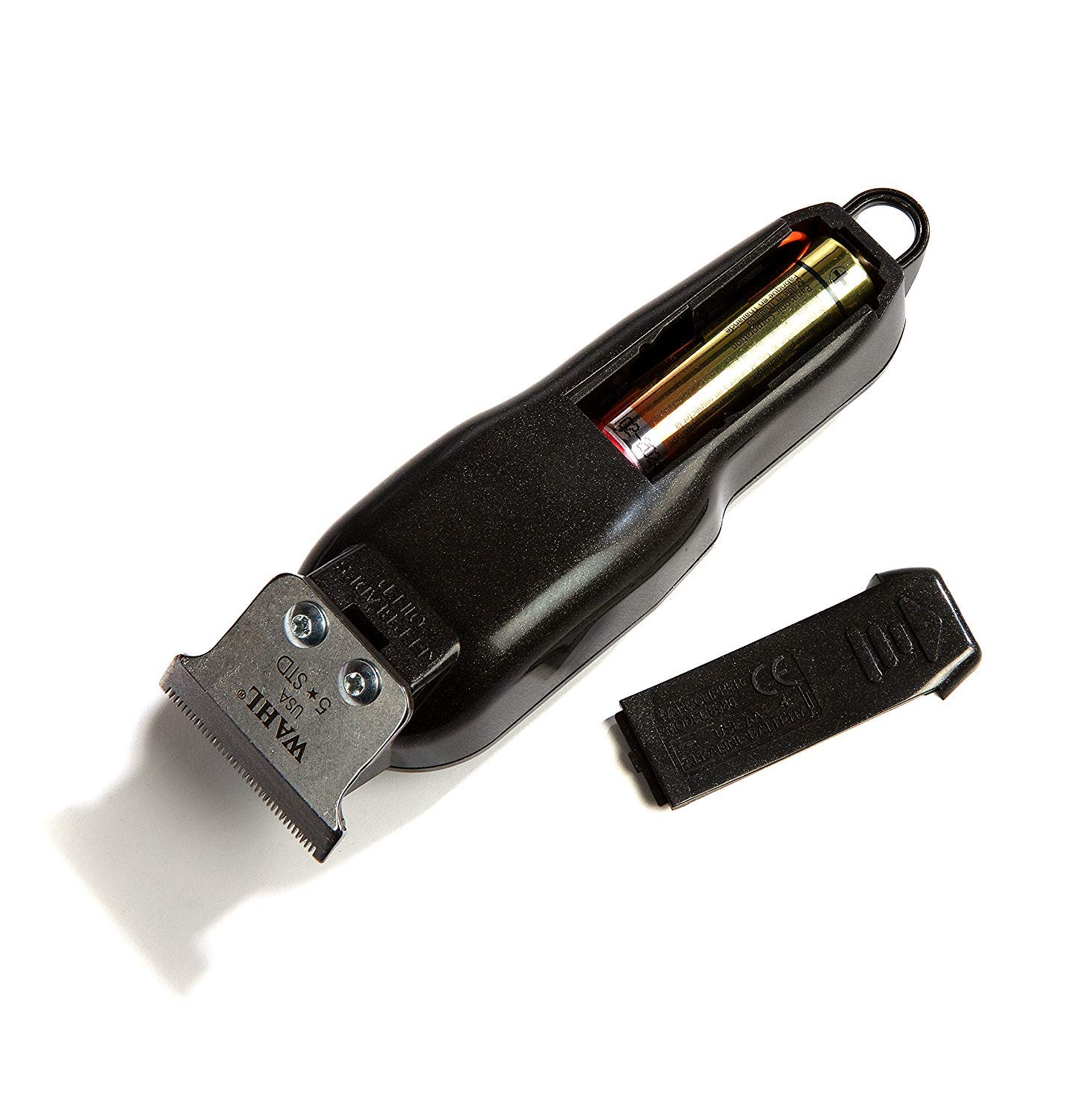 Wahl Professional 5-Star G-Whiz High Precision Cordless Hair Trimmer #8986 – Great On-the-Go Trimm
