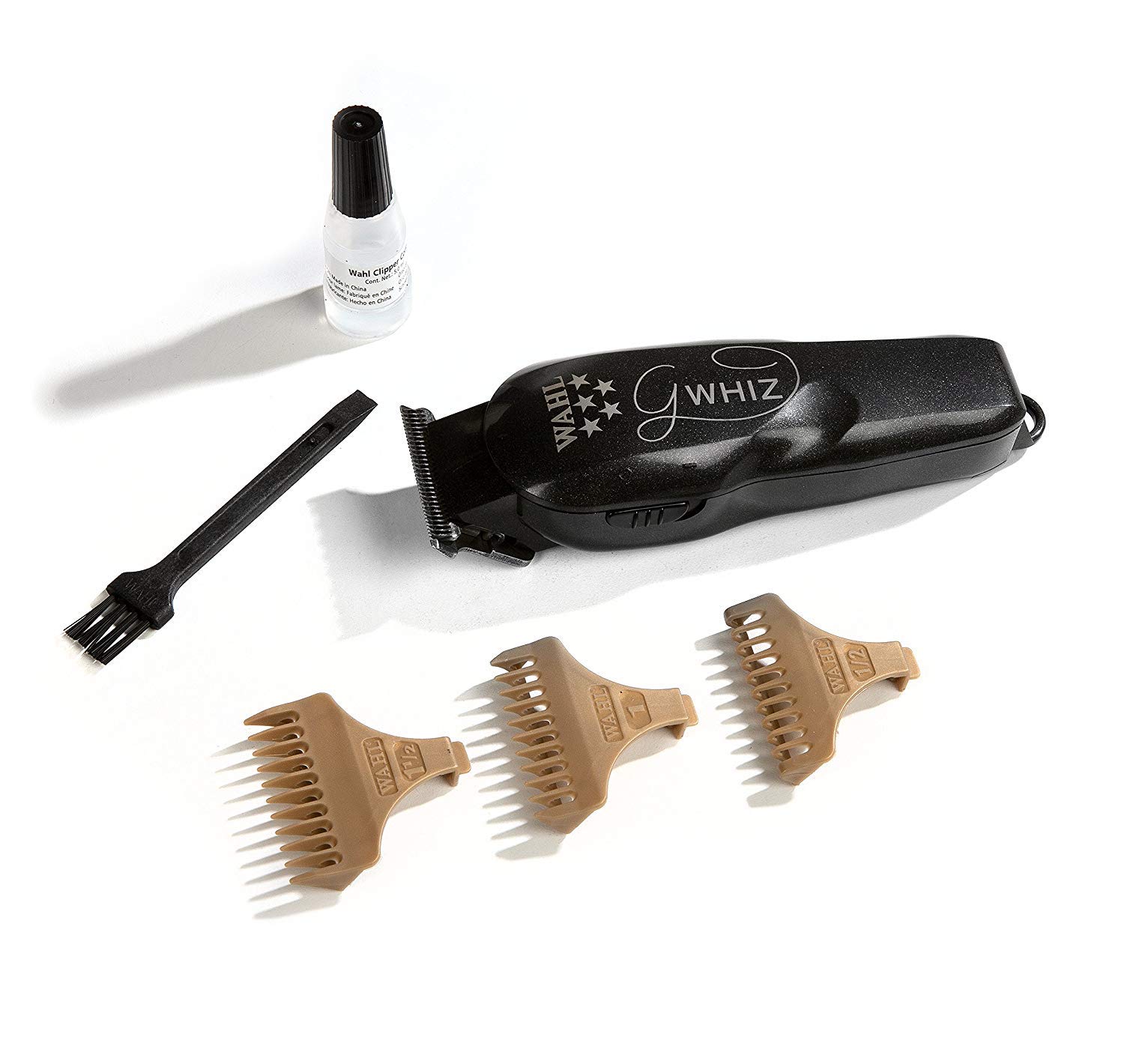 Wahl Professional 5-Star G-Whiz High Precision Cordless Hair Trimmer #8986 – Great On-the-Go Trimm