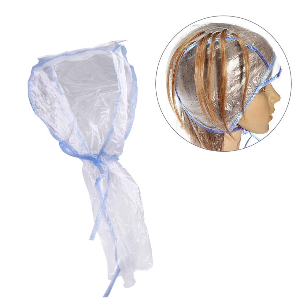 ARTIBETTER Disposable Highlight Tipping Cap Salon Hair Coloring Dyeing Hair Cap for Salon and Home U