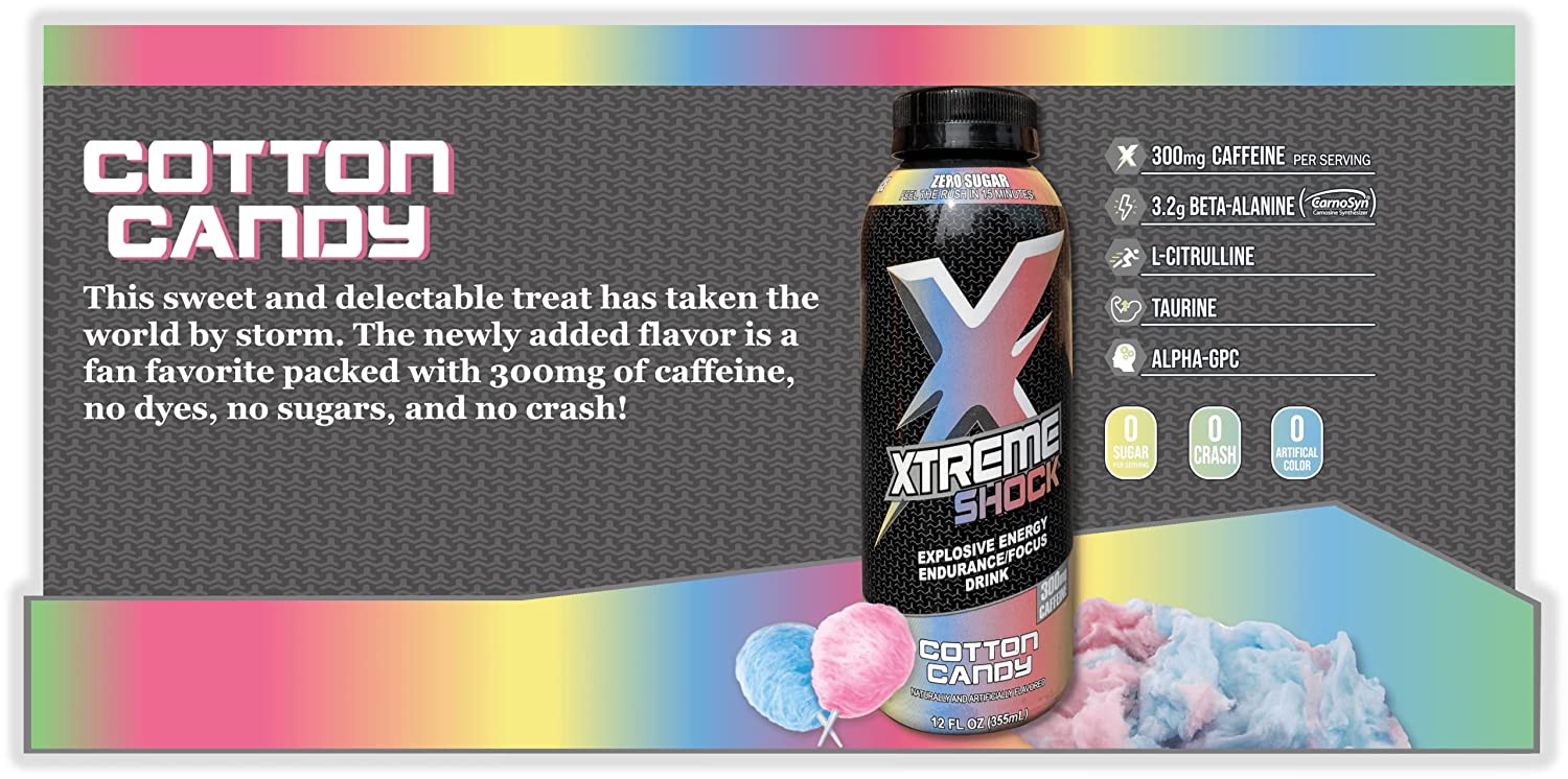 Nutrition Research Group (NRG), Xtreme Shock Energy Drink - Energy ...