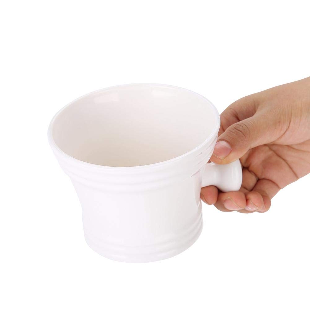 Plastic Shaving Soap Bowl, Foam Shaving Soap Cream Bowl Men Shaving Bowl Soap Cream Bowl with Little