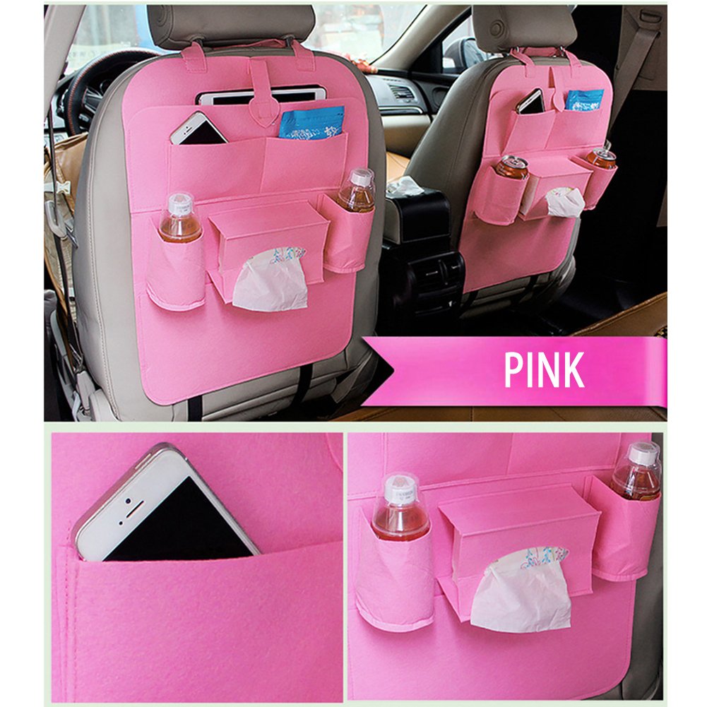 Car Seat Organizer Dofover Auto Car Backseat Organizer Car-Styling Holder Felt Covers Versatile Mult