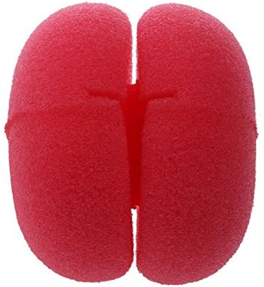 Thobu 6pcs Balls Hair Rollers Curlers Bun Round DIY Soft Foam Sponge Tools