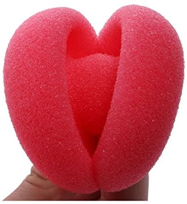 Thobu 6pcs Balls Hair Rollers Curlers Bun Round DIY Soft Foam Sponge Tools