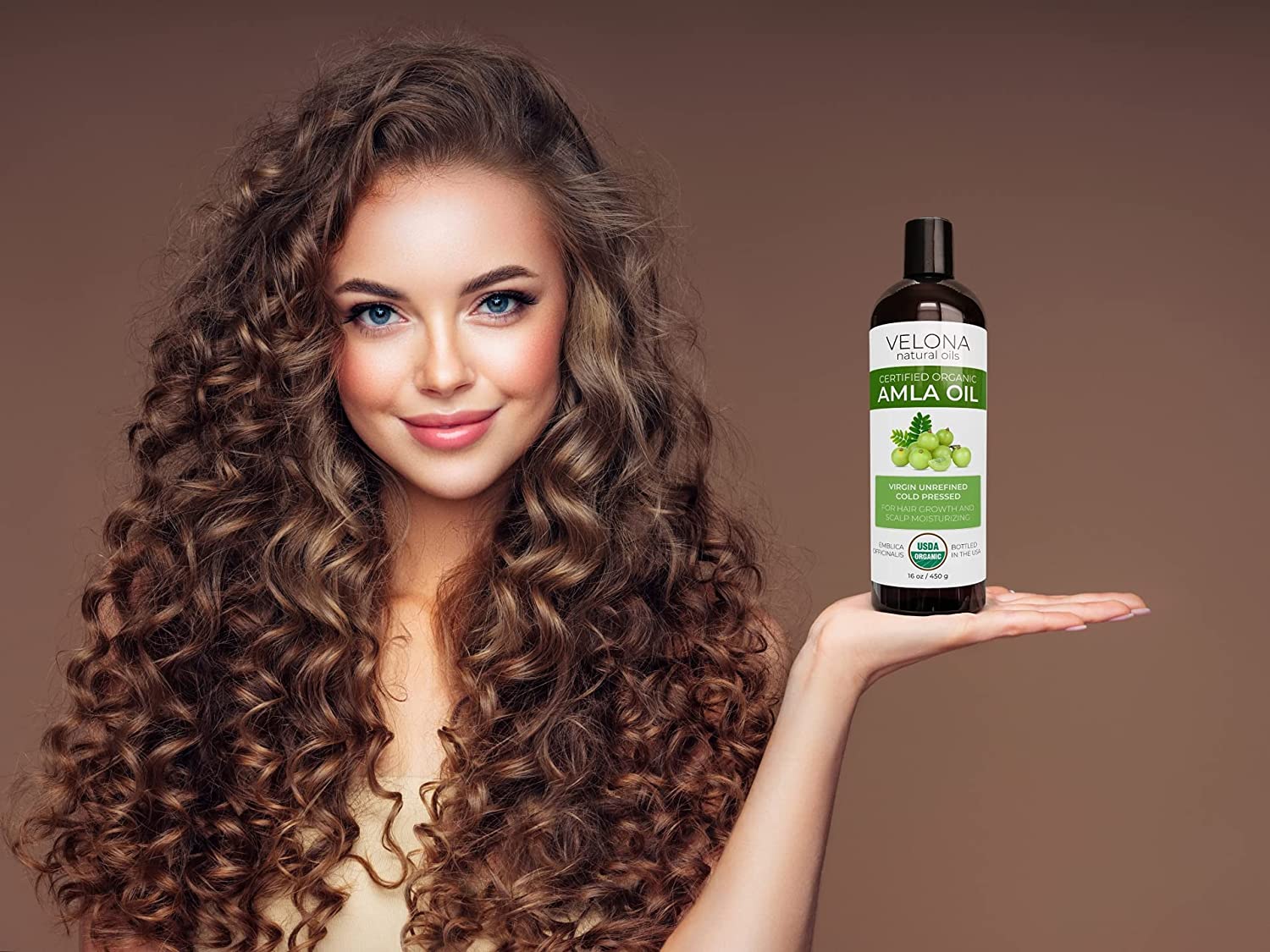 Velona Amla Oil USDA Certified Organic - 8 oz | 100% Pure and Natural Carrier Oil | Extra Virgin, Un