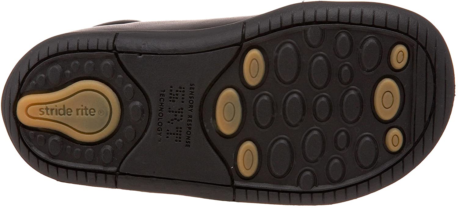 Stride Rite SRT Baby and Toddler Boys Elliot Leather Sneaker