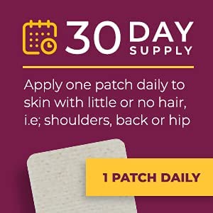 Multi-Nutrients in a Topical Skin Patch, from Nutri-Patch. 30 Day Supply.
