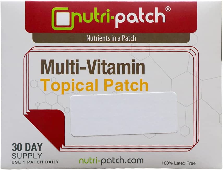 Multi-Nutrients in a Topical Skin Patch, from Nutri-Patch. 30 Day Supply.
