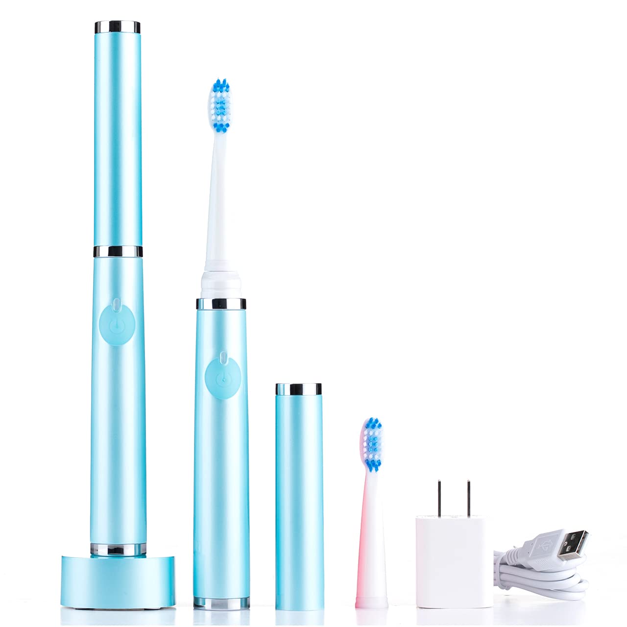 Pro Sonic Toothbrush by Pop Sonic The Ultimate Pro Sonic Toothbrush - Hawaiian Blue