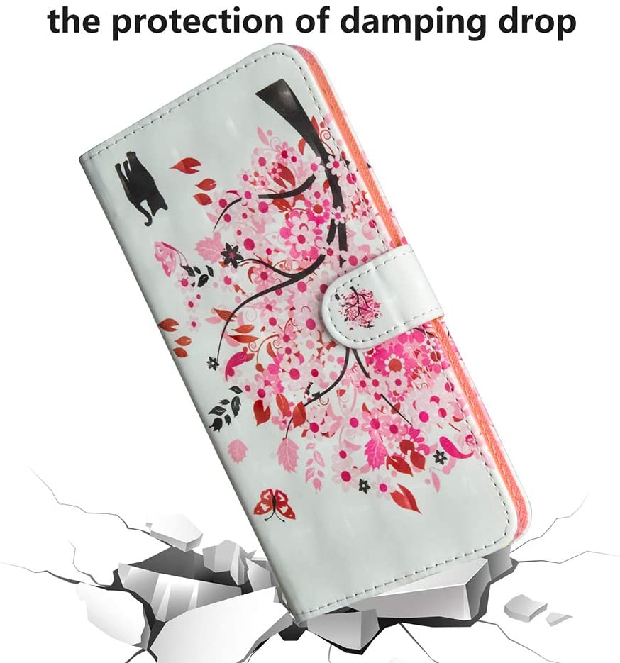 Samsung Galaxy S10 5G Cover Case, Shock-Absorption Flip PU Leather Wallet Notebook Case with Strong 