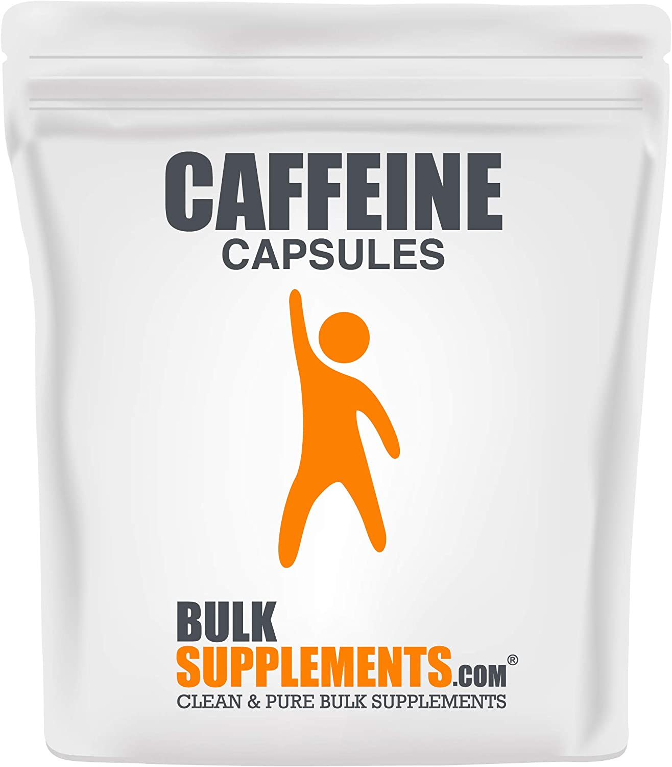 BulkSupplements.com Caffeine Capsules (200 mg) - Caffeine Supplements - Caffeine Pills - Caffeine Ta