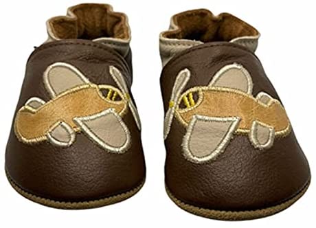 Baby Boy Leather Shoes - Soft Sole…
