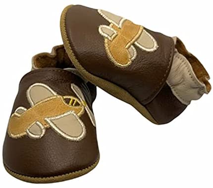 Baby Boy Leather Shoes - Soft Sole…