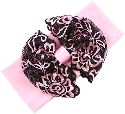 Stopdita Baby Unisex Accessories Headband Lace Baby Knot Hair Baby Care Box (Blue,Purple,White,HotPi