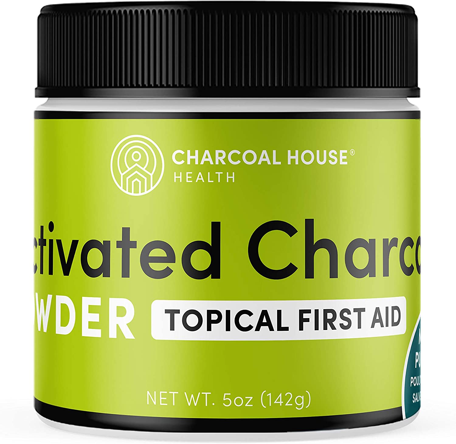 Hardwood Activated Charcoal Powder - Topical First Aid