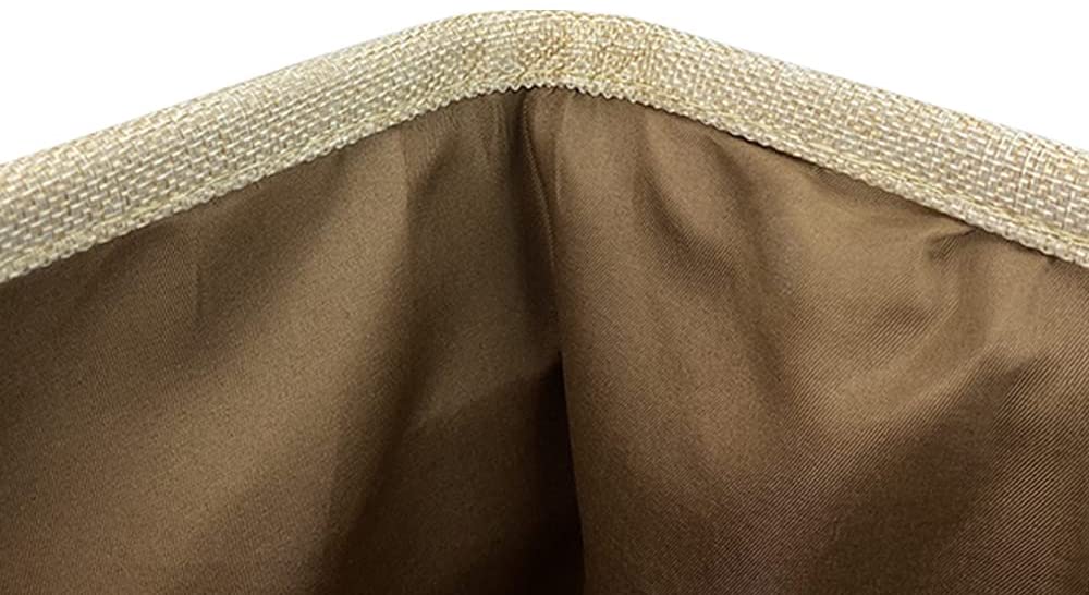 MALIHONG Personalized Foldable Storage Basket with Cute Dog French Bulldog Collapsible Sturdy Fabric