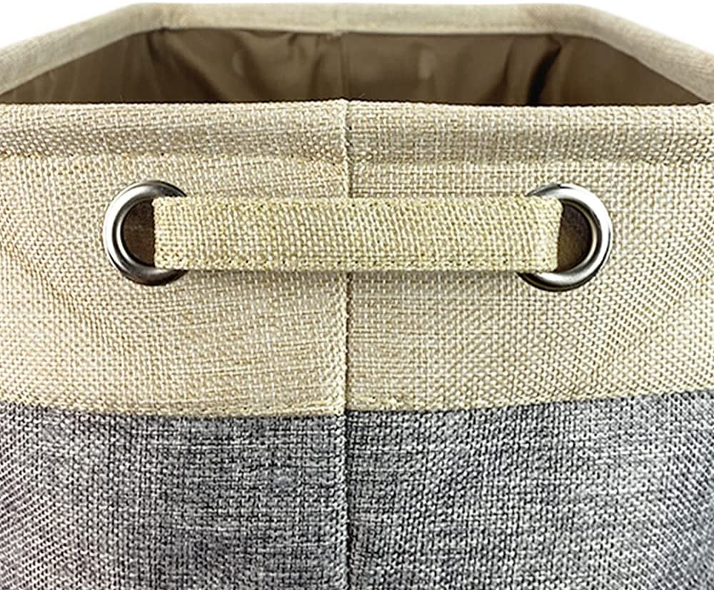 MALIHONG Personalized Foldable Storage Basket with Cute Dog French Bulldog Collapsible Sturdy Fabric