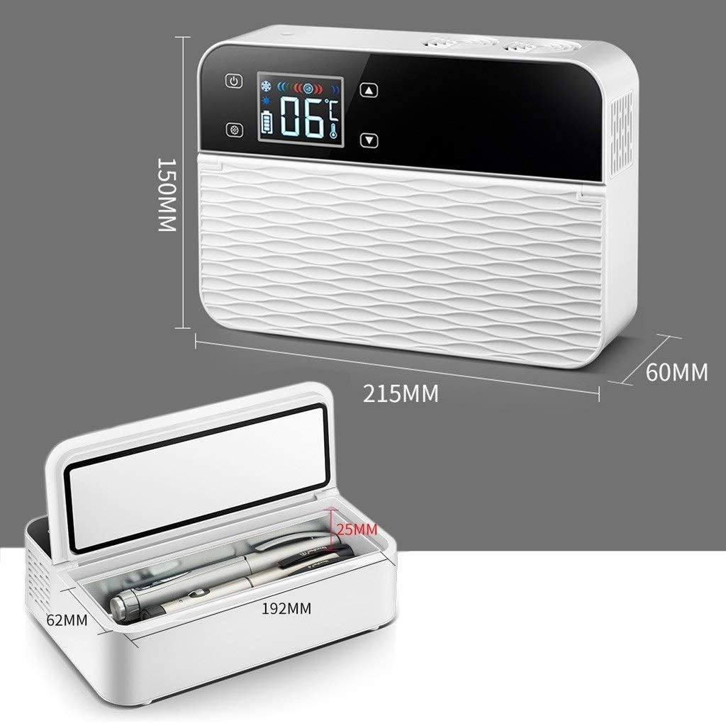 Ww Portable Insulin Fridge Cooler Travel Case Large Capacity Refrigerator with Lithium battery1 - Tr