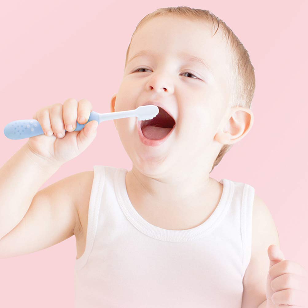 Kisangel Children Extra Soft Toothbrush Gums Care Toothbrush Anti-slip Handle Toothbrush for Kids