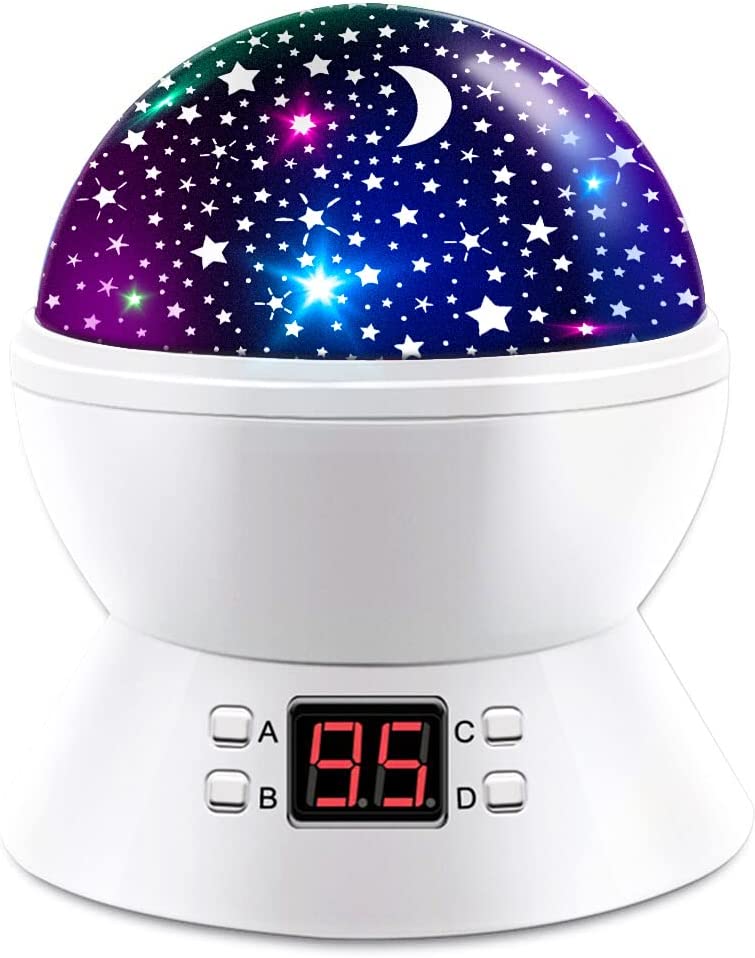 Girls Toys Age 6-8 ,ANTEQI Star Projector Night Lights Birthday Gifts for 2 3 5+ Year Old Girls Boys