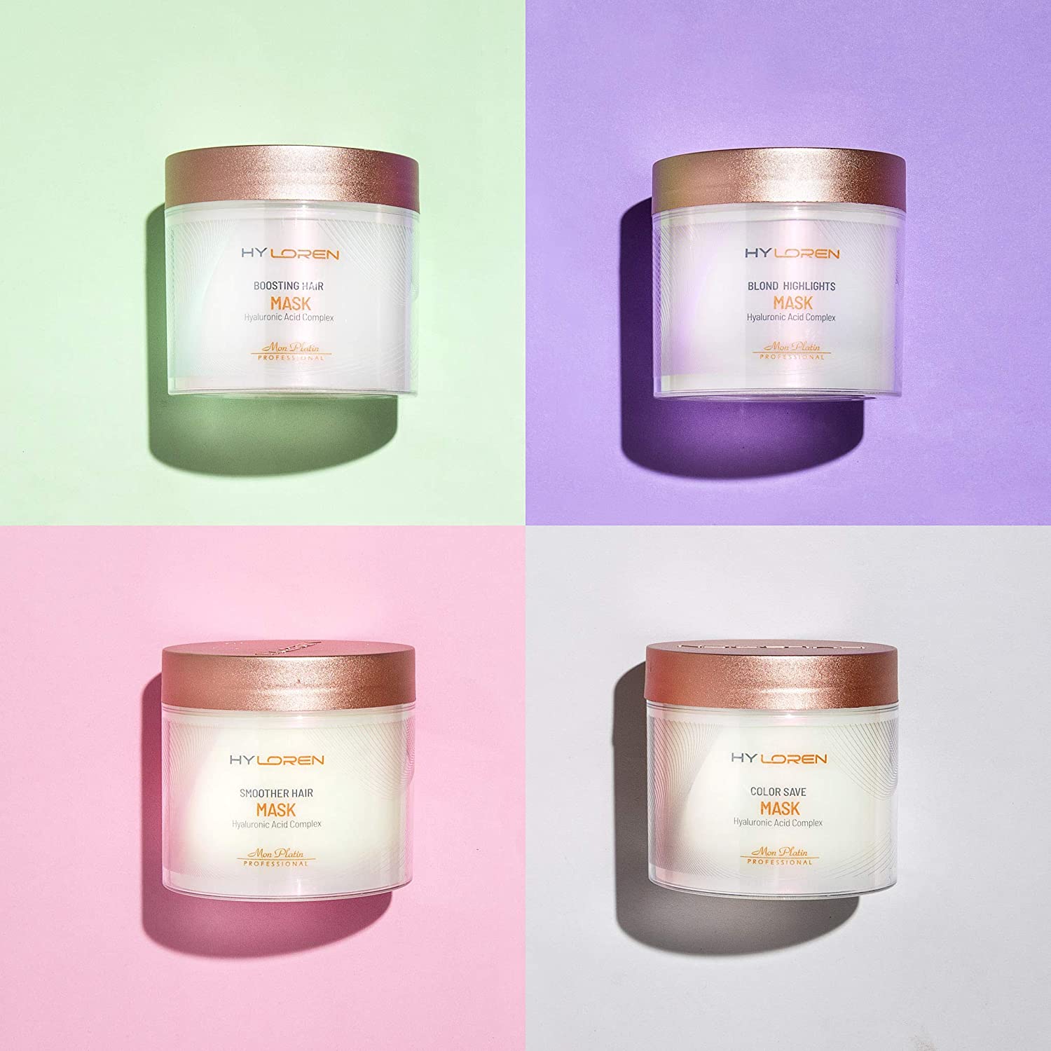 Mon Platin HY Loren Smoother Hair Mask with Hyaluronic Acid 500 ml