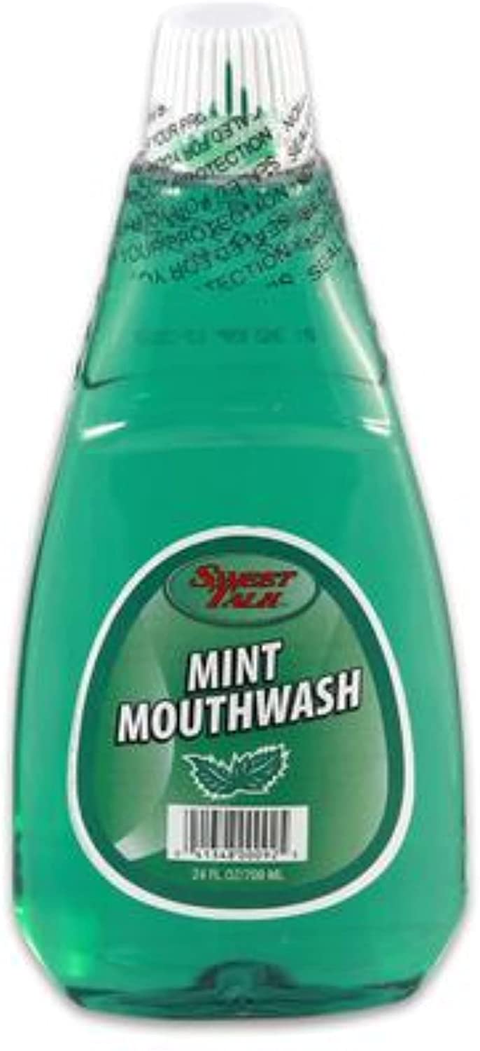Concord Import Sweet Talk Mint Mouthwash- 24oz- Green Wholesale, Cheap, Discount, Bulk (12 - Pack)