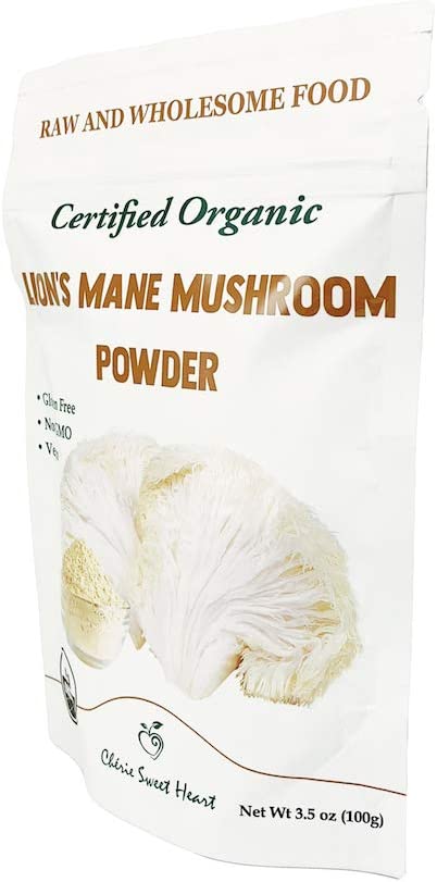 Cherie Sweet Heart Organic Mushroom Powder, Lion