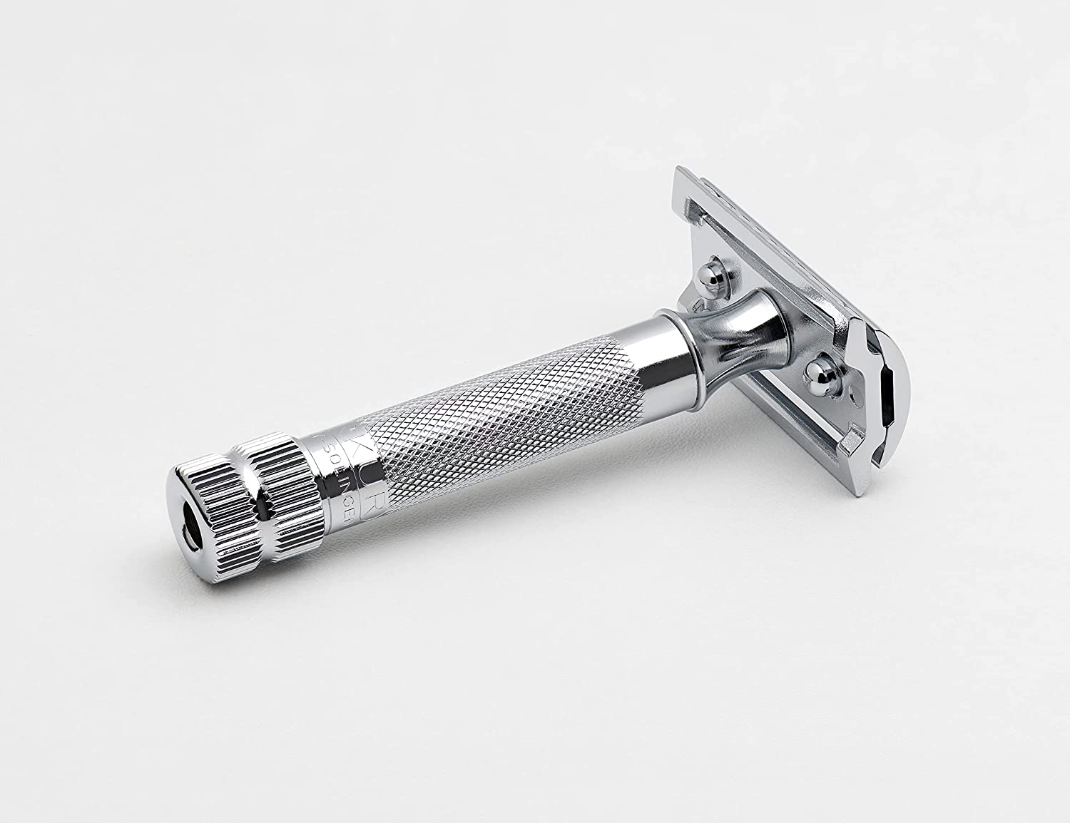 Merkur Mk34c Double Edge Razor with Heavy Duty Short Handle