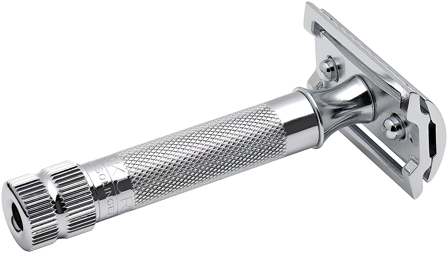 Merkur Mk34c Double Edge Razor with Heavy Duty Short Handle