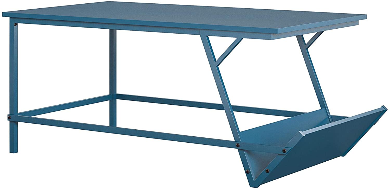 Novogratz Regal Coffee, Blue Table