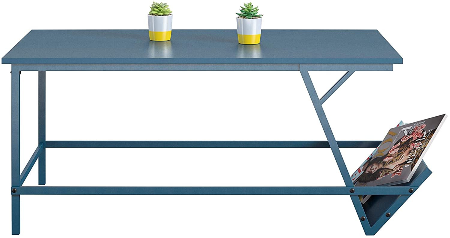 Novogratz Regal Coffee, Blue Table