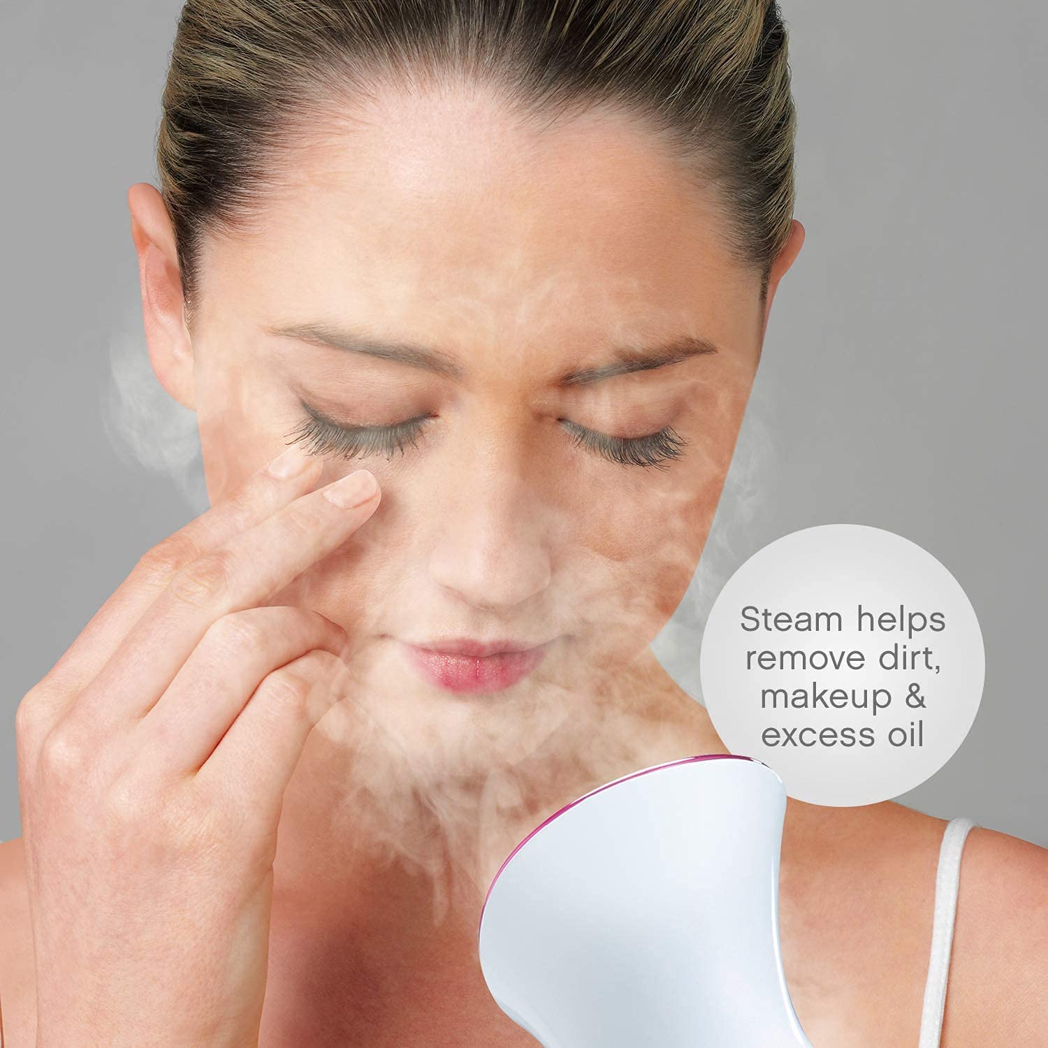 Panasonic Nano Ionic Compact Design with One-Touch Operation Facial Steamer with Ultra-Fine Steam - 