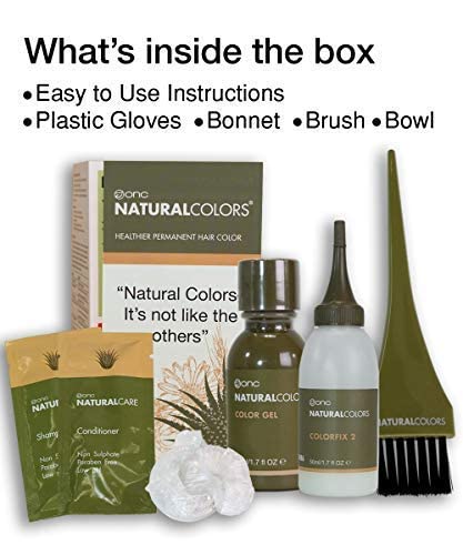 ONC NATURALCOLORS (10C Light Ash Blonde) 4 fl. oz. (120 mL) Healthier Permanent Hair Dye with Certif