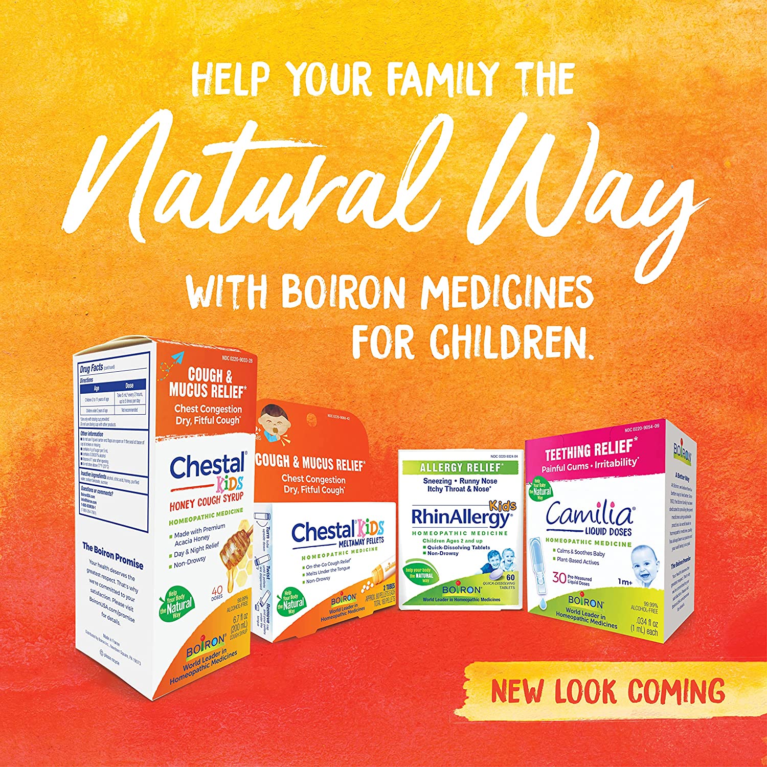 Boiron ColdCalm Kids Single-Use Drops for Relief from Cold Symptoms of Sneezing, Runny Nose, and Nas