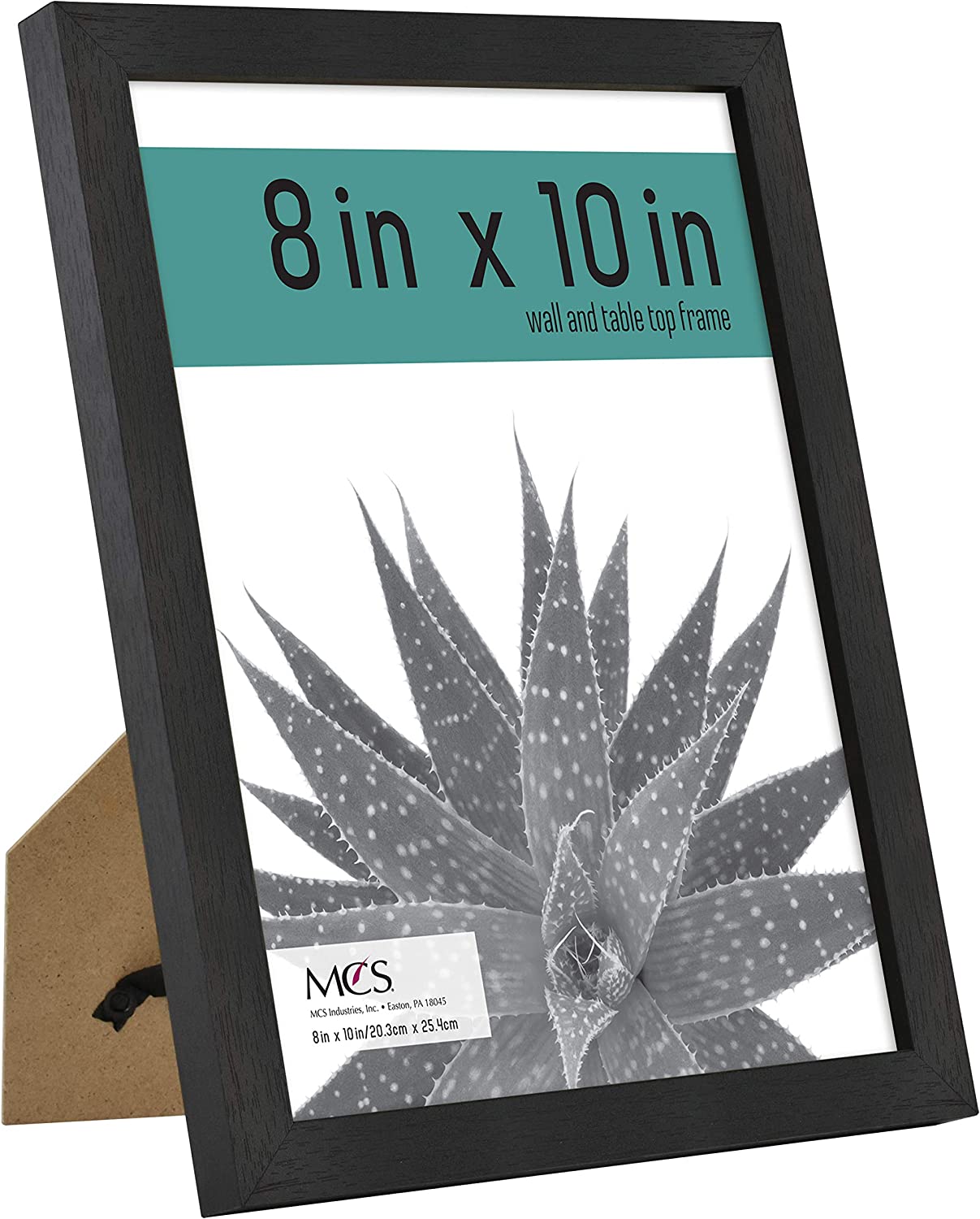 MCS Essential Frame, Black Woodgrain, 8 x 10 in, 12 pk