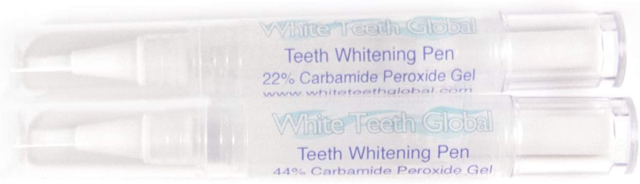 Deluxe Teeth Whitening Two 4ml Pens Kit with Carbamide Peroxide Tooth whitening Gel Made in USA (35%