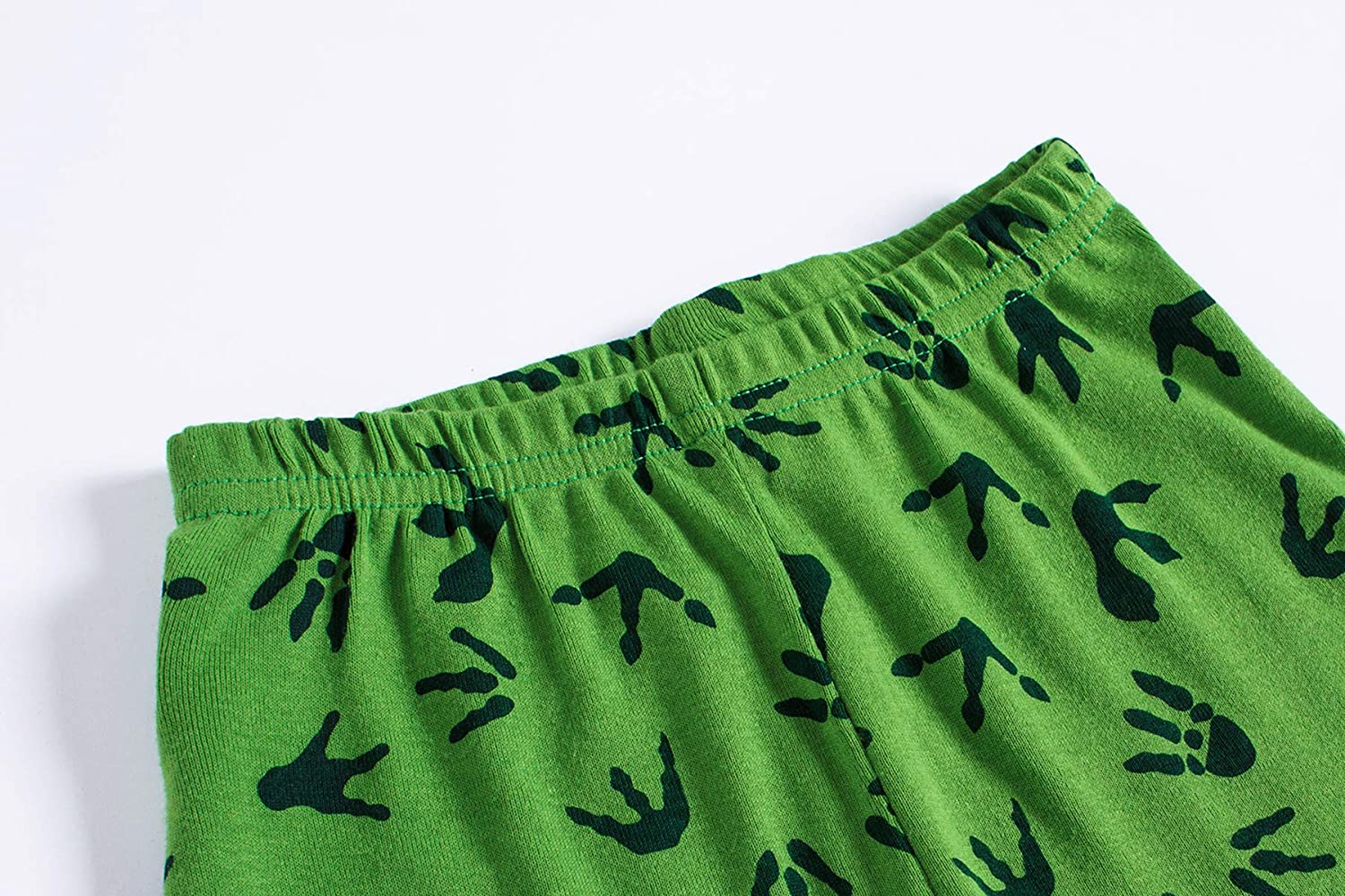 Little Boys Short Set Pajamas for Boys 100% Cotton Toddler Train Dinosaur Sleepwear Summer Clothes S