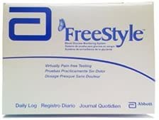 Freestyle Glucose Log Book