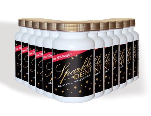 Sparkle-Dent Denture Whitener 12-Pack Special