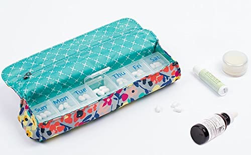 Lug Choo Pill Organizer, Lily Grey, One Size