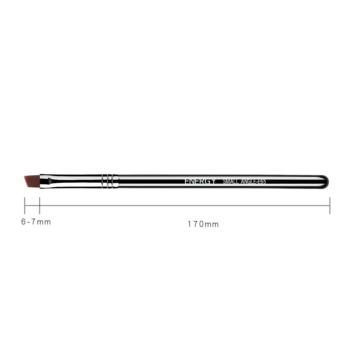 ENERGY Angled Eyebrow Brush Eyeliner Blending Makeup Brush E65 for Liquid Cream Foundation Eye Powde