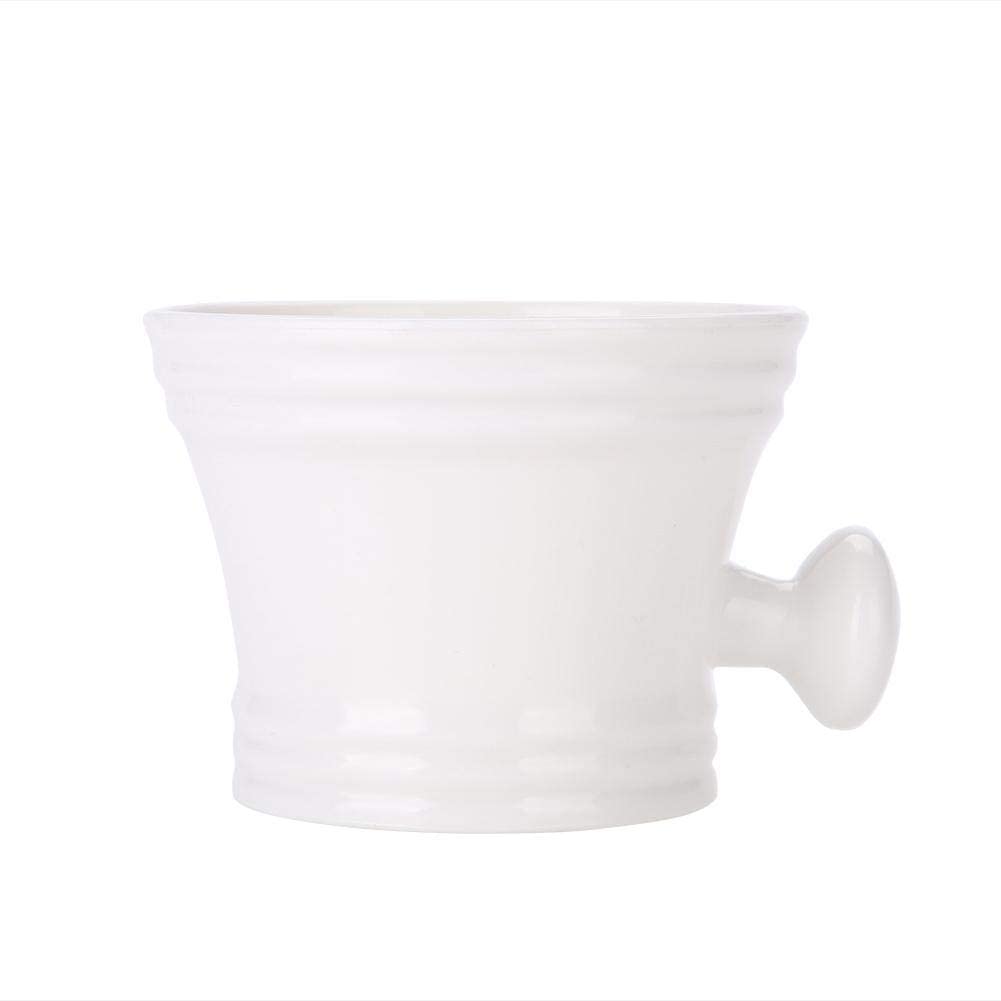 Plastic Shaving Soap Bowl Foam Shaving Soap Cream Bowl Men Shaving Bowl 2 Colors(Black)