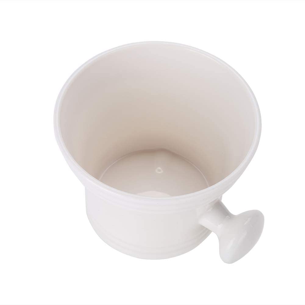 Plastic Shaving Soap Bowl Foam Shaving Soap Cream Bowl Men Shaving Bowl 2 Colors(Black)