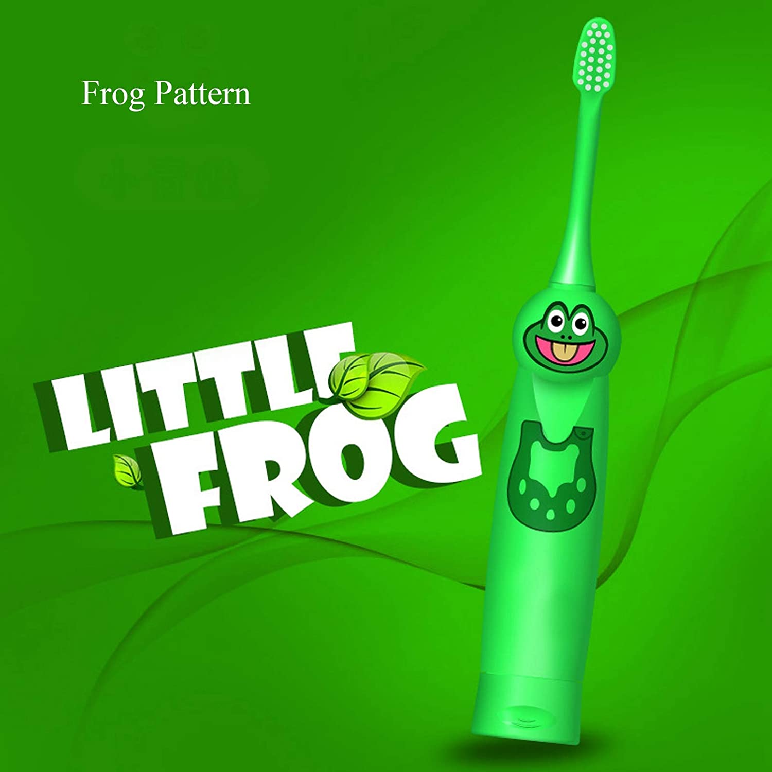 Kids Electric Toothbrush, Cartoon Pattern Kids Toothbrush, Portable Easy To Clean for Children Gift 