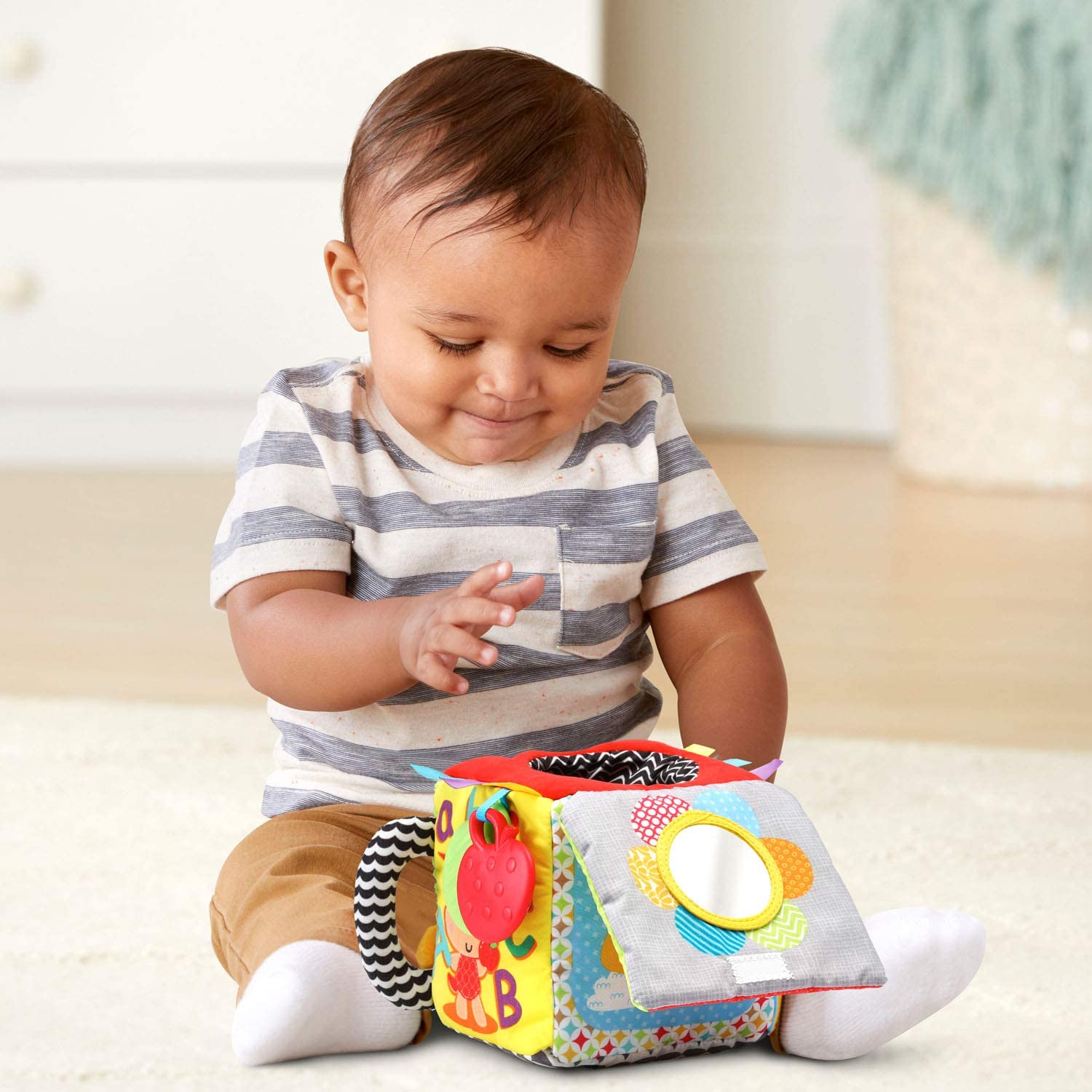 VTech Soft and Smart Sensory Cube, Multicolor
